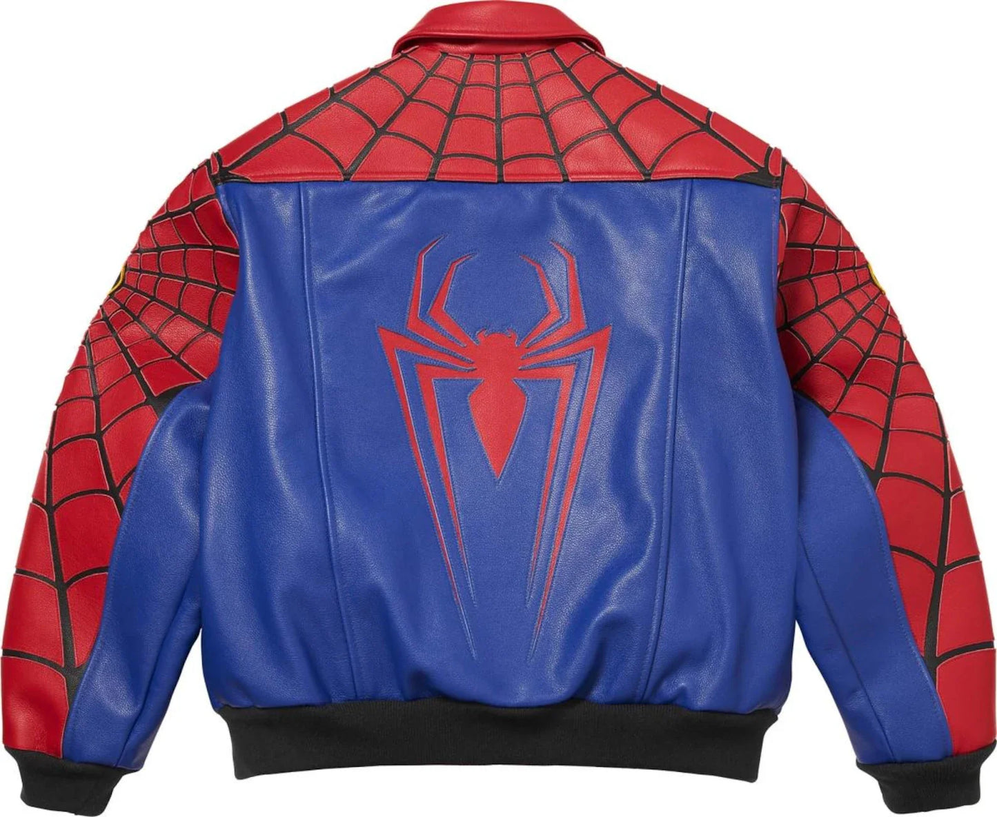 WEB HEAD LEATHER JACKET
