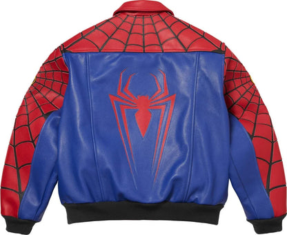 WEB HEAD LEATHER JACKET